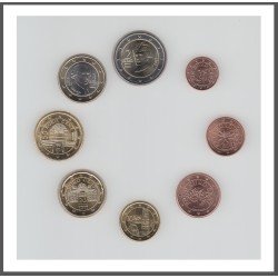 Austria 2017 Emisión monedas Sistema monetario euro € Tira