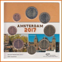 Holanda 2017 Cartera Oficial Monedas € euros Blister Amsterdam Holanda 2017 Cartera Oficial Monedas € euros Blister Amsterdam