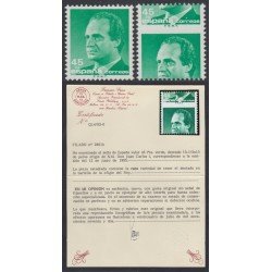 España Spain Variedad  2801b 1985 Juan Carlos I Variedad 
