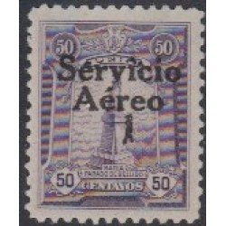 Perú A- 1 1927 Sobrecarga MNH Perú A- 1 1927 Sobrecarga MNH