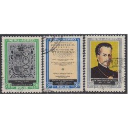 Perú A- 250/52 1969 353 Aniversario de la muerte de Garcilaso de la Vega Usado Perú A- 250/52 1969 353 Aniversario de la muerte de Garcilaso de la Vega Usado