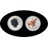 Australia 1 OZ onza 2014 Caballo Horse 1$ Color Plata Ag