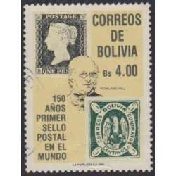 Bolivia 749 1990 150 Años del primer sello postal en el mundo Usado