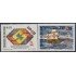 Bolivia 789/90 1992 Exposición Filatélica Internacional Las tres Carabelas MNH