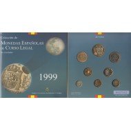 España Spain Cartera Oficial Pesetas 1999 Juan Carlos I FNMT España Spain Cartera Oficial Pesetas 1999 Juan Carlos I FNMT