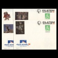Sobres Enteros Postales 25a/d Filatem 95  