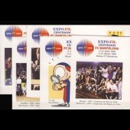 Sobres Enteros Postales 52 a/e  F. C. Barcelona 99 