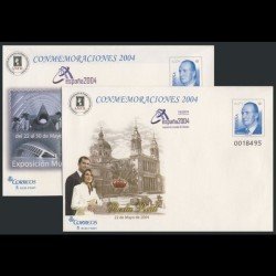 Sobres Enteros Postales 92 a/b España 2004   