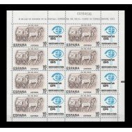 España Spain Minipliego 2 1983 Día del Sello Carro de correo romano España Spain Minipliego 2 1983 Día del Sello Carro de correo romano