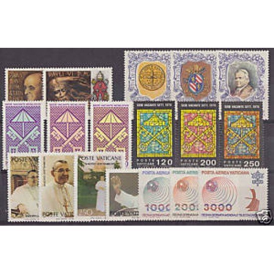 Vaticano 1978  Año completo 