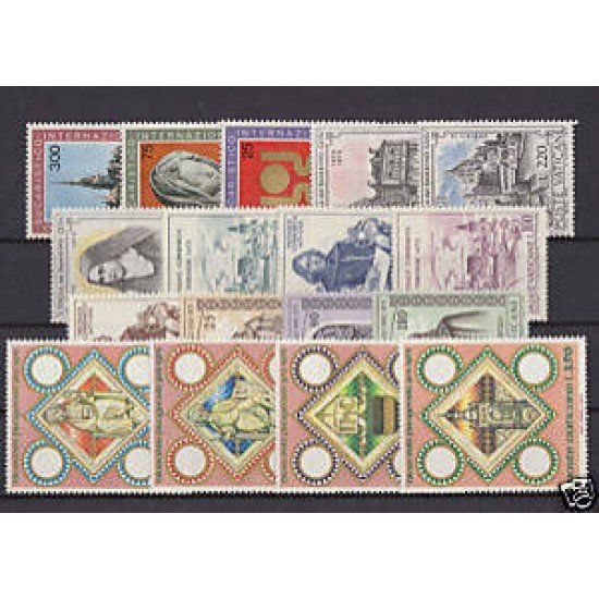 Vaticano 1973  Año completo 