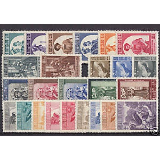 Vaticano 1956  Año completo 