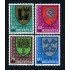 Suiza Switzerland 1072/75 1978 Por la juventud Escudos comunales MNH