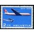 TRA1/S Suiza Switzerland A-47 1969 50 Aniv. del correo aéreo oficial Avión MNH