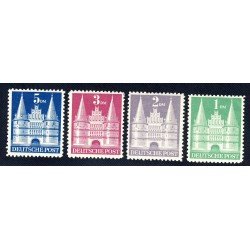 Alemania Federal - Bizonia - 65/68 - 1948 Monumentos Sobrecargados Tipo I Lujo