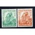  Alemania Federal  Bizonia  Nº 74/75  1949  Vuelta ciclista a Alemania Ciclista Lujo