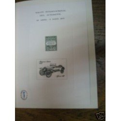 España Spain Hojitas Recuerdo 45 FNMT Salón Automóvil