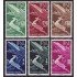 Ifni 89/94 1953  1 abr. Correo Aéreo Fauna Avión Plain MNH 