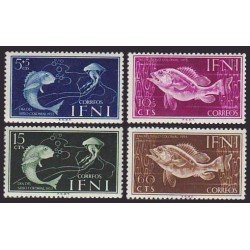 Ifni 99/102 99/02 1953 Día del Sello MNH Ifni 99/102 99/02 1953 Día del Sello MNH