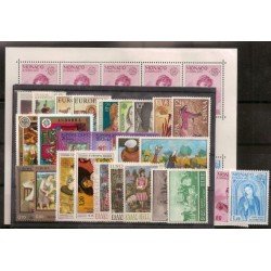 Tema Europa - 1975 - Completo Tema Europa 49 Sellos + 1 HB