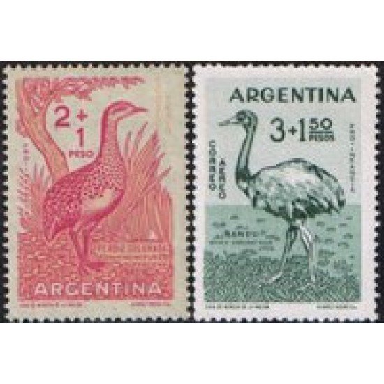 Argentina A- 65/66 1960 Sobretasa Pro-infancia MNH