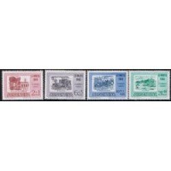 Argentina A- 70/73 1960 Exposición Filatélica MNH Argentina A- 70/73 1960 Exposición Filatélica MNH