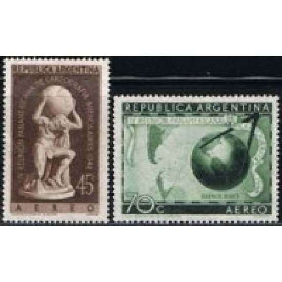 Argentina A- 31/32 1948/49 4° Reunión Panamericana de Cartografía Argentina A- 31/32 1948/49 4° Reunión Panamericana de Cartografía