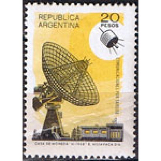 AST/S Argentina 845 1969 Comunicaciones por satélite MNH AST/S Argentina 845 1969 Comunicaciones por satélite MNH