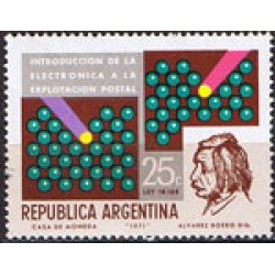 Argentina  882   Introducción de la electrónica a la Explotación postal