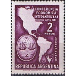 Argentina A- 46 1957 I Conferencia económica internacional Argentina A- 46 1957 I Conferencia económica internacional