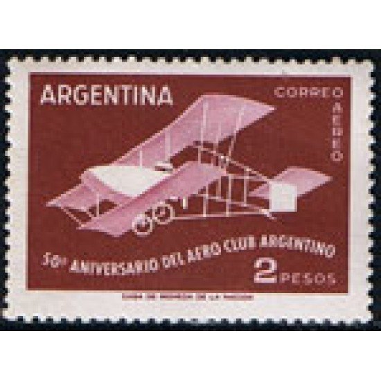 Argentina A- 57 1958 50 Años del Aéreo-Club argentino Argentina A- 57 1958 50 Años del Aéreo-Club argentino