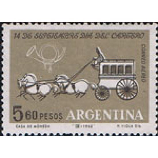 Argentina A- 85 1962  Día del Cartero MNH
