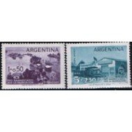 Argentina A- 58/59 1958 A favor de los Damnificados MNH Argentina A- 58/59 1958 A favor de los Damnificados MNH
