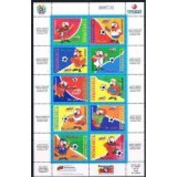 Venezuela - 2629/2638 - Mascota Oficial Copa América - ***