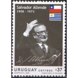 Uruguay 2362 - SR. Salvador Allende. Hombre de Estado MNH Uruguay 2362 - SR. Salvador Allende. Hombre de Estado MNH