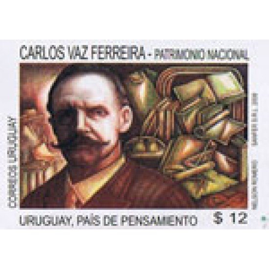 Uruguay 2376 - Sr. Carlos Vaz Ferreira. Escritor y Filosofo MNH