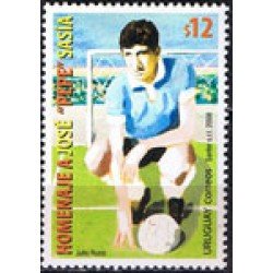 Uruguay - 2380 - Jose Pepe Sasia. Gran Futbolista MNH Uruguay - 2380 - Jose Pepe Sasia. Gran Futbolista MNH