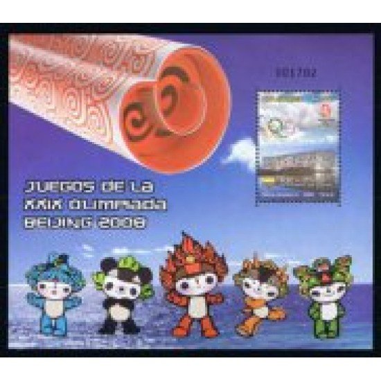 Colombia HB 63 2008 Juegos Olímpicos de verano de Pekin MNH Colombia HB 63 2008 Juegos Olímpicos de verano de Pekin MNH