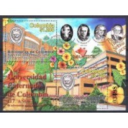 Colombia HB 53 2003 117° Aniversario de la Unión de Bibliotecas Colombianas MNH Colombia HB 53 2003 117° Aniversario de la Unión de Bibliotecas Colombianas MNH