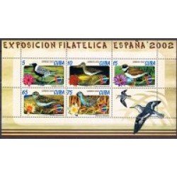 Cuba 4020a/24a 2002 Exposición Filatelica de Salamanca MNH