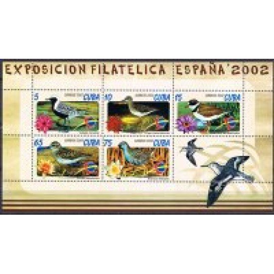Cuba 4020a/24a 2002 Exposición Filatelica de Salamanca MNH Cuba 4020a/24a 2002 Exposición Filatelica de Salamanca MNH