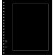 Lindner 802d Hojas Permaphil Cartulina negro 272 x 296 mm