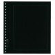 Lindner 802d Hojas Permaphil Cartulina negro 272 x 296 mm