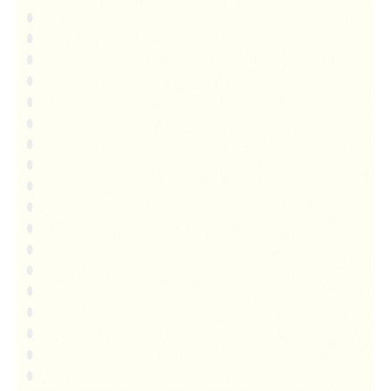 Lindner 802o Hojas Permaphil Cartulina Blanca 174 x 215mm