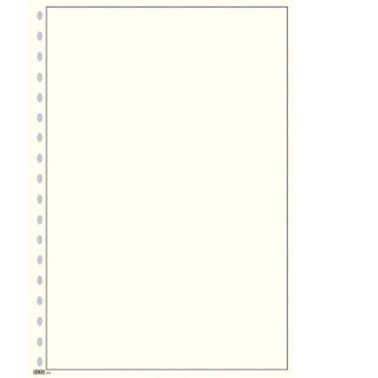 Lindner 804  Hojas Permaphil Cartulina Blanca 210 x 297 mm