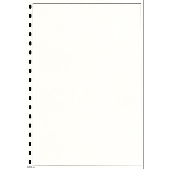 Lindner 804  Hojas Permaphil Cartulina Blanca 210 x 297 mm