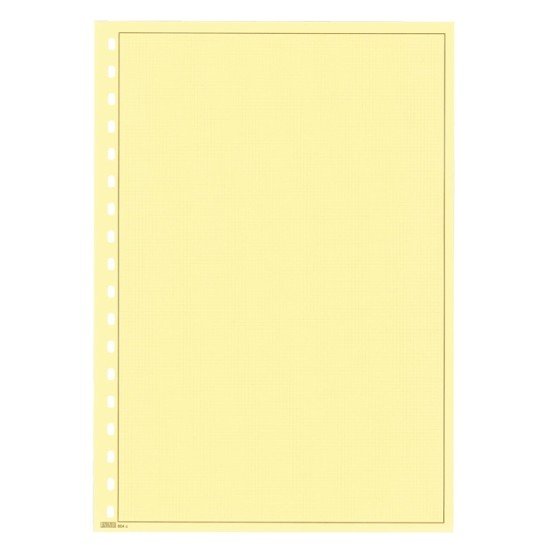 Lindner 804c Hojas Permaphil Cartulina crema  210 x 297 mm