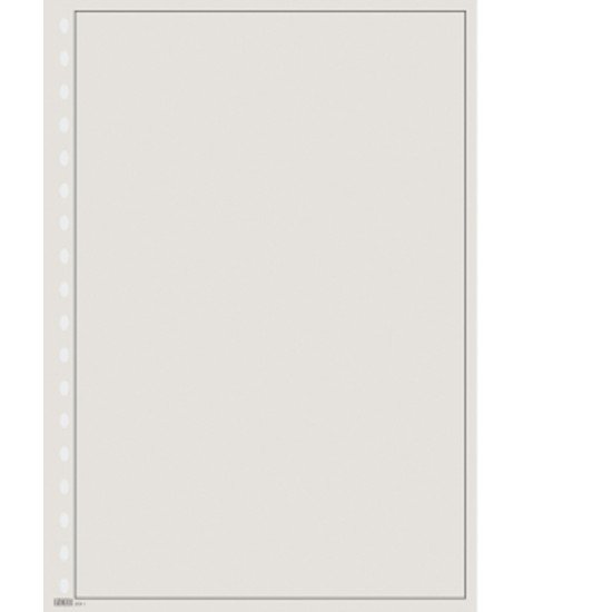 Lindner 804i Hojas Permaphil Cartulina Gris  210 x 297 mm
