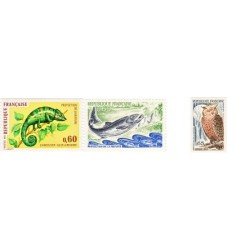 FAU2 France Francia Nº 1692/94 1971 Protección de la naturaleza Lujo FAU2 France Francia Nº 1692/94 1971 Protección de la naturaleza Lujo