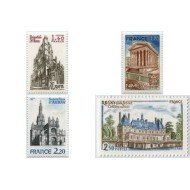 France Francia Nº 2132/35 1981 Serie turística Lujo